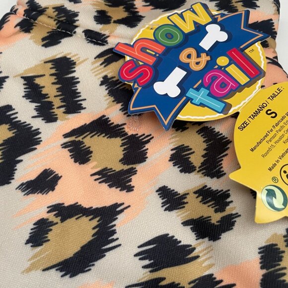 Show & Tail Leopard Print Dog Jacket - Picture 6 of 9